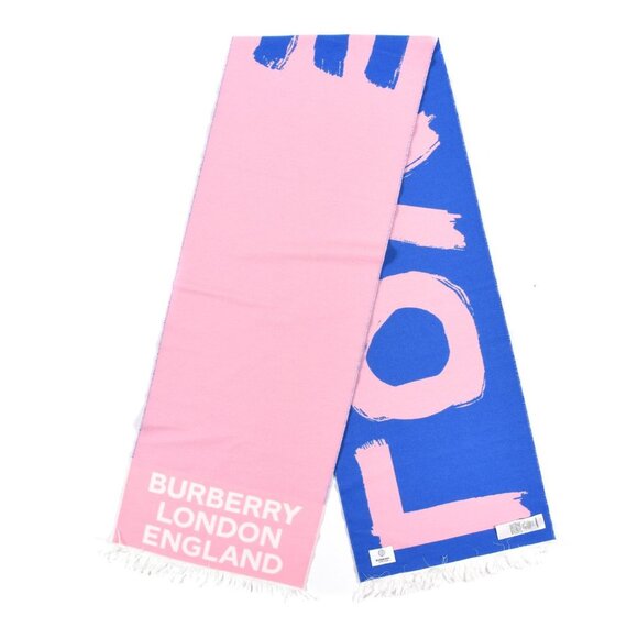 Burberry Love Scarf Authentic NWT - Picture 2 of 9